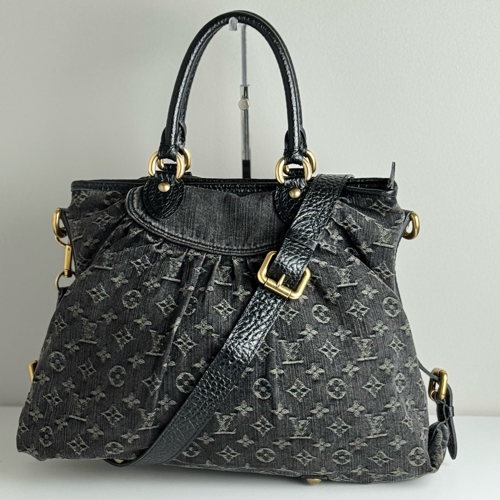 SOLD Louis Vuitton Black Monogram Handbag
